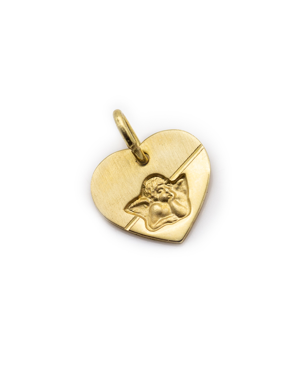 Herzanhänger 333er Gelbgold