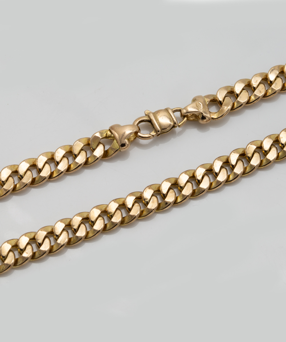 Panzerkette 333er Gelbgold
