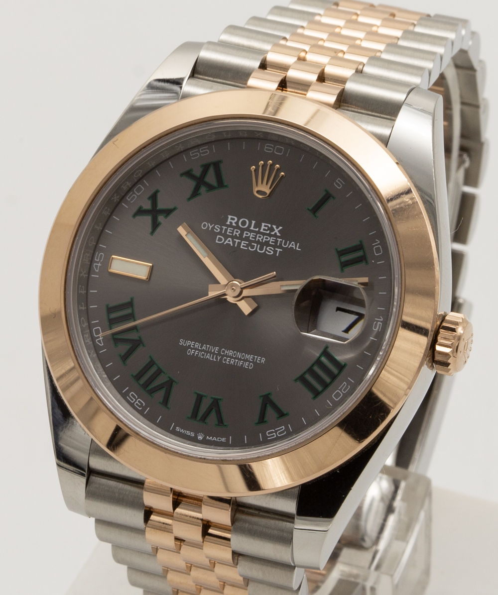 Rolex Datejust 41mm Stahl/Rosé Referenz: 126301