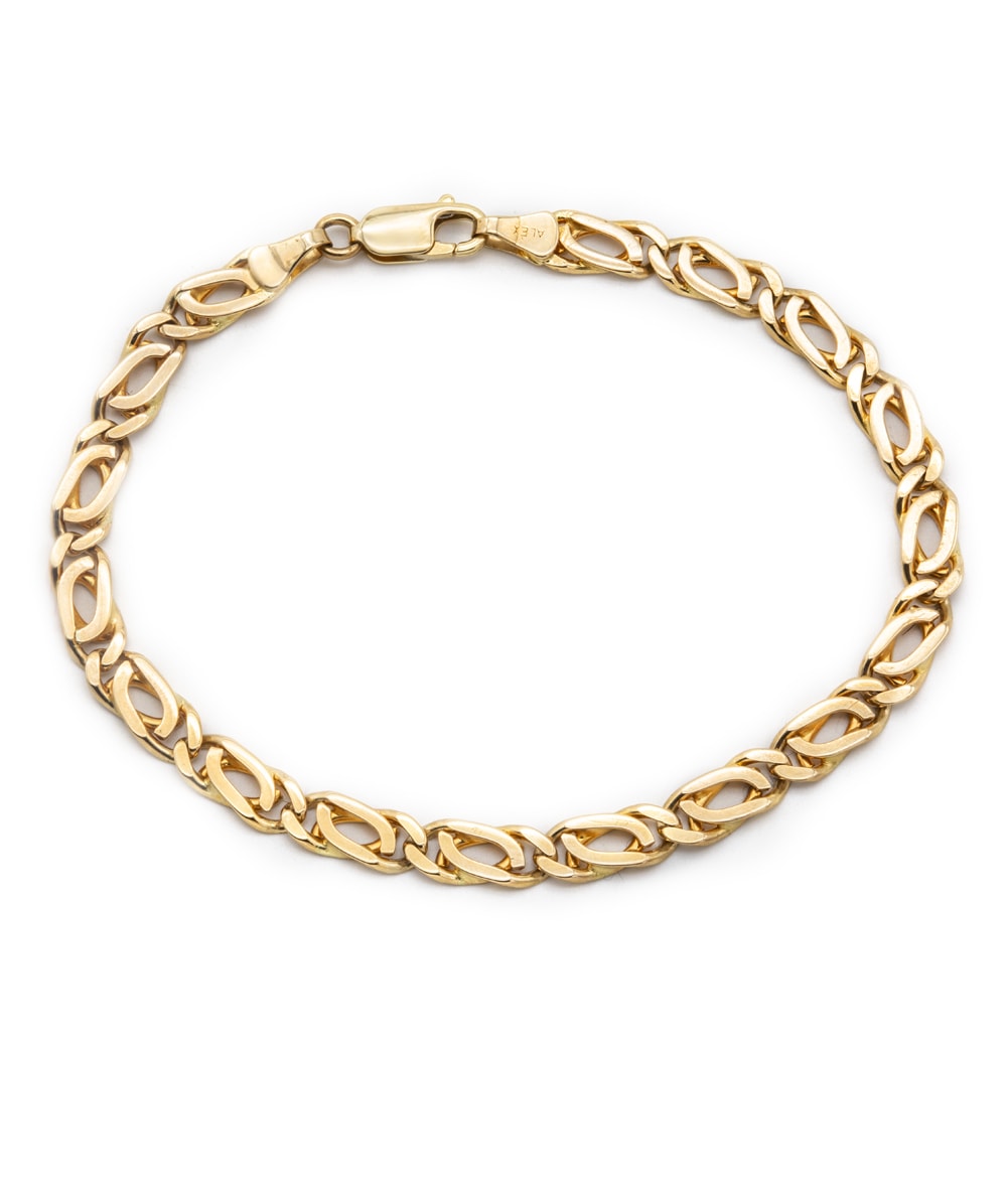 Armband 585er Gelbgold 