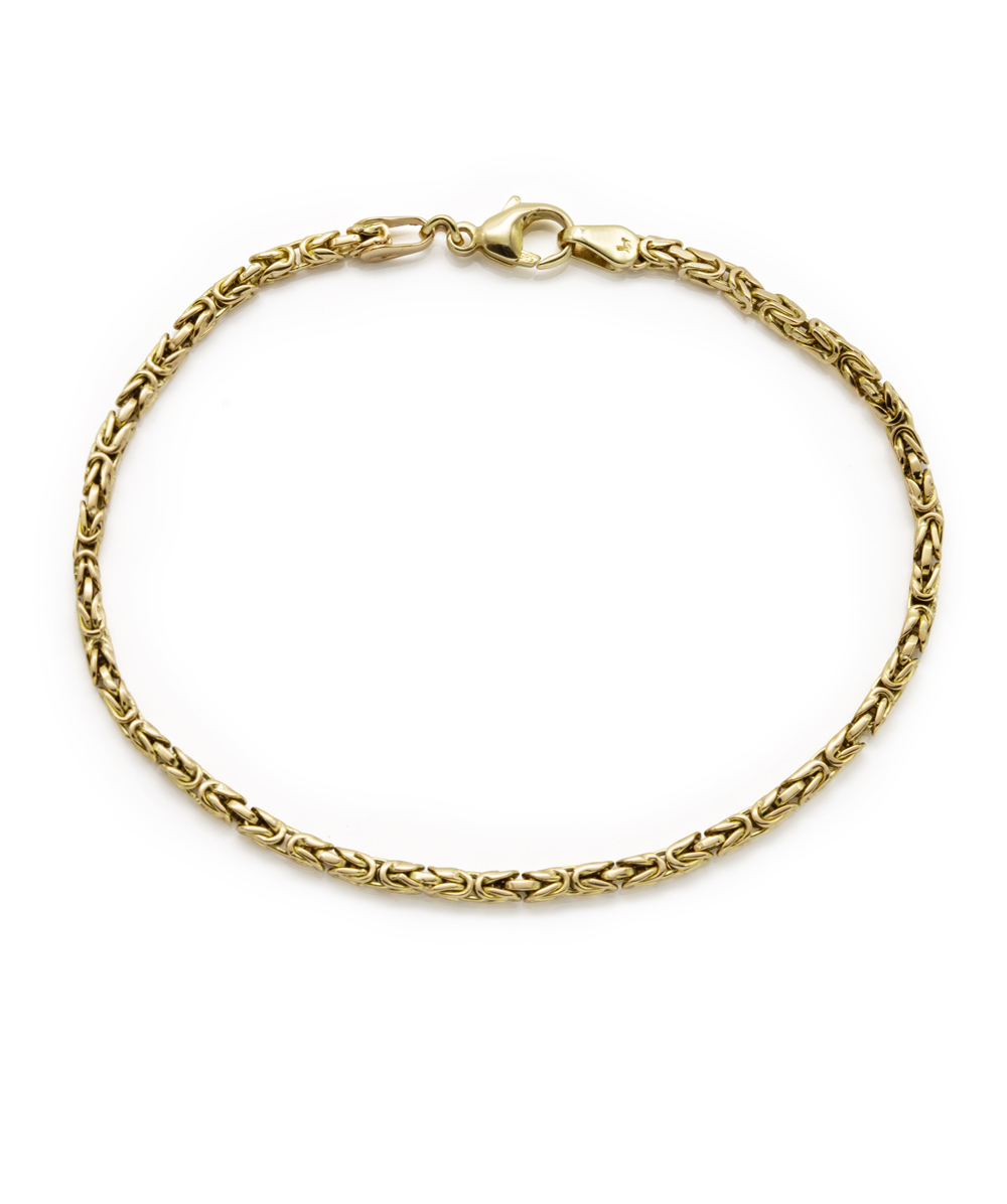 Königsarmband 585er Gelbgold