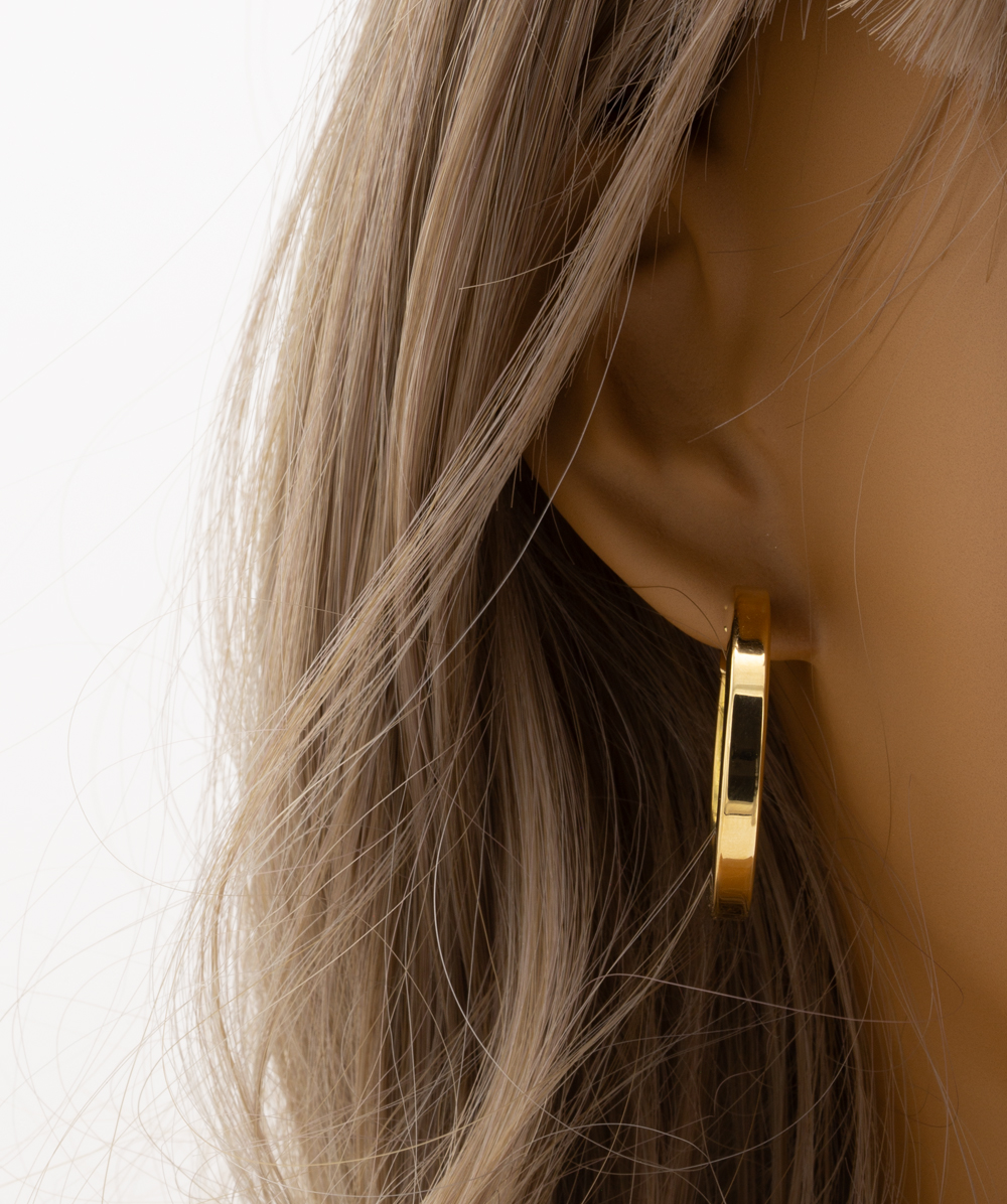 Creolen 750er Gelbgold