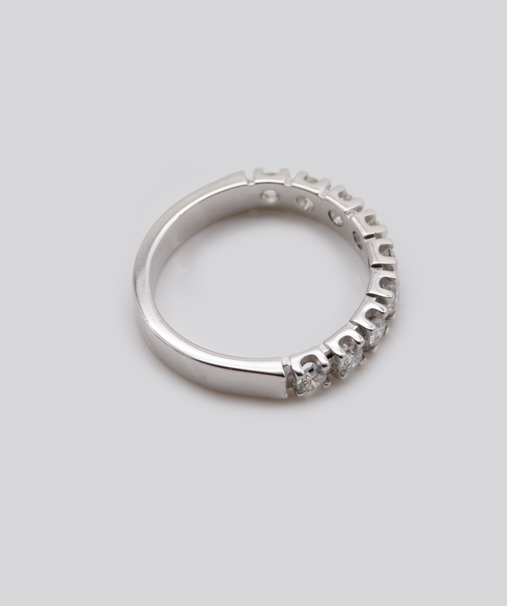 Ring mit Brillanten 585er Weißgold
