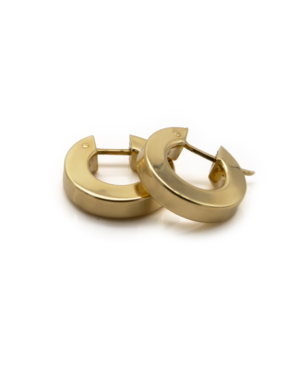 Steckcreolen 585er Gelbgold