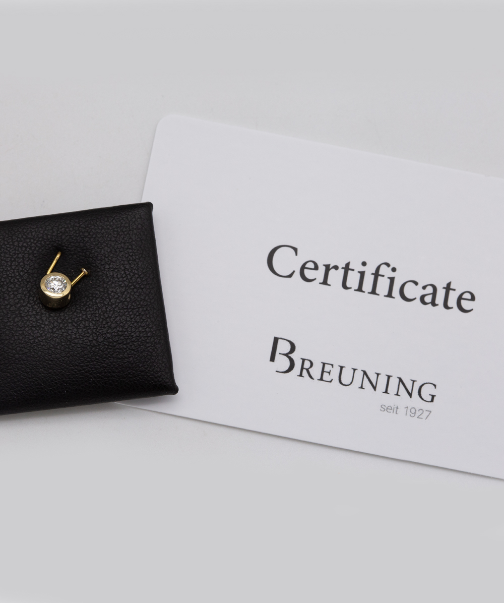 Anhänger Brillantsolitär 585er Gelbgold