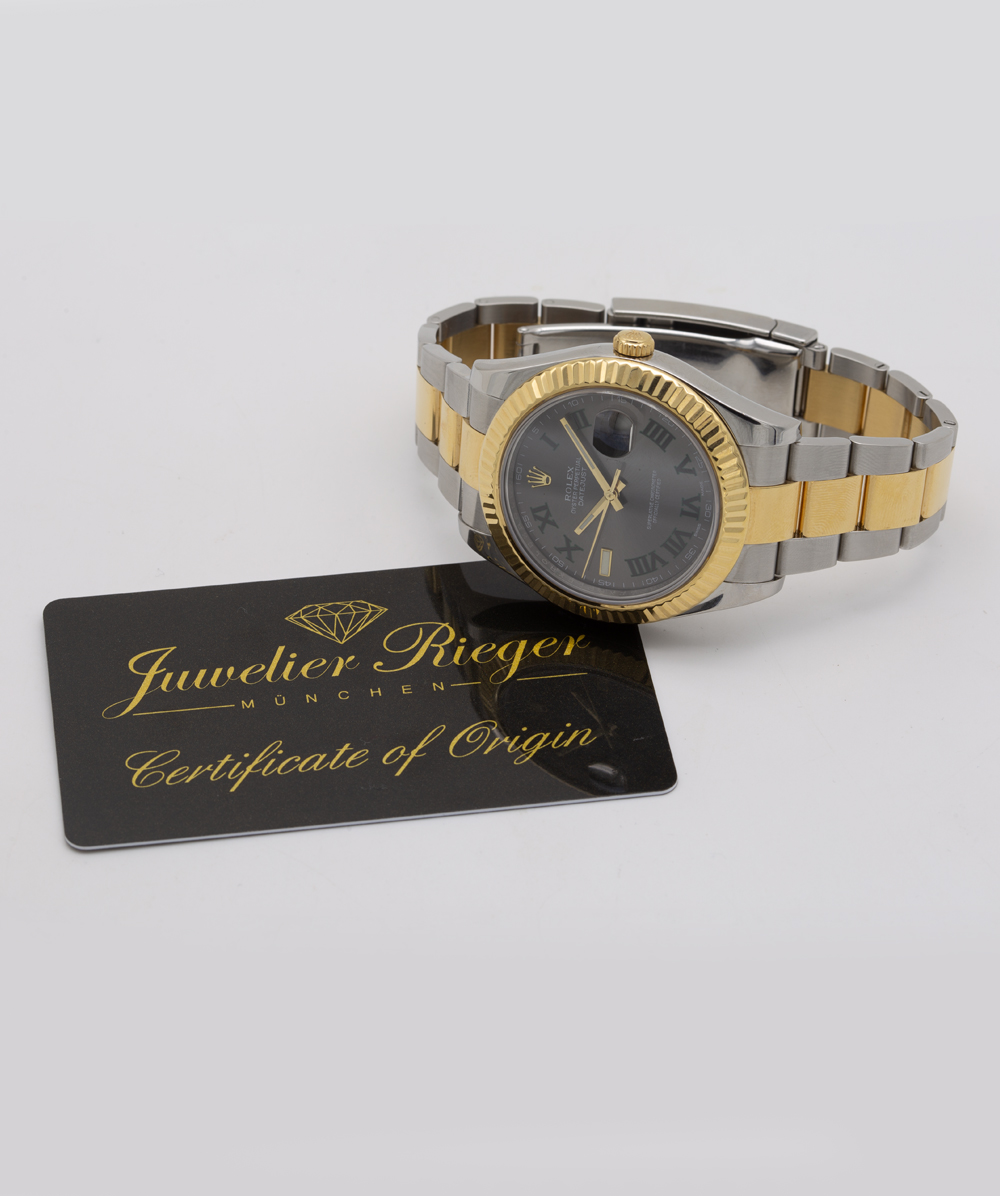Rolex Datejust II Wimbledon 41mm, REF: 116333 - Alternative View