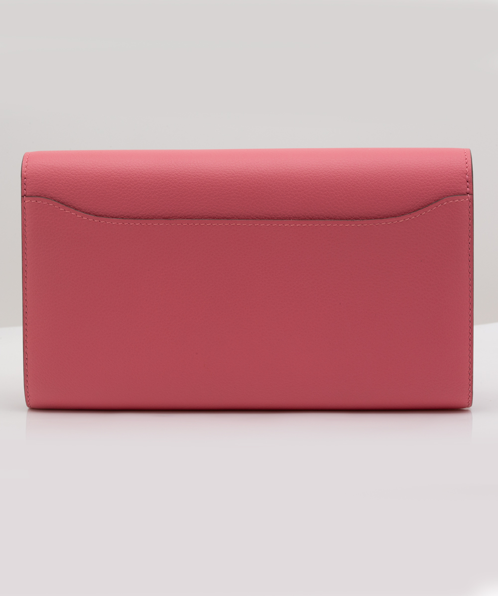 Hermes Brieftasche Portefeuille Constance, Rosé - Alternative View