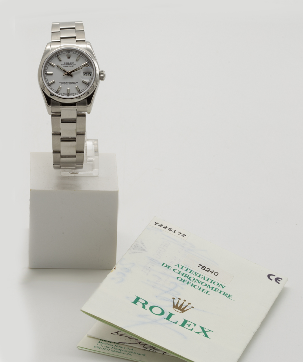 Rolex Datejust 31mm Ref: 78240