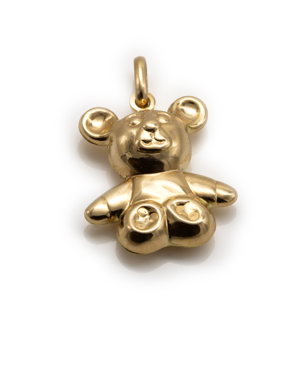Anhänger Bärchen 585er Gelbgold