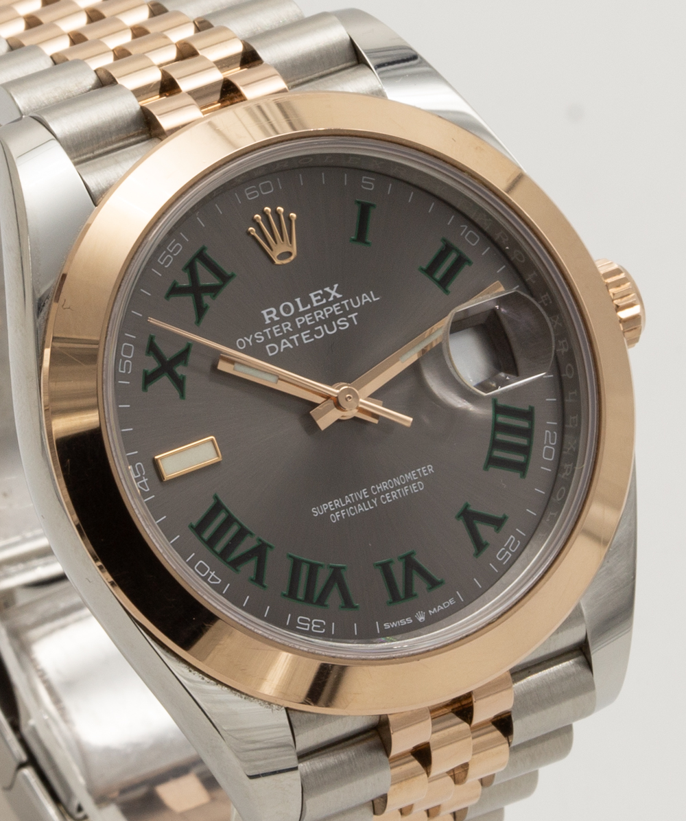 Rolex Datejust 41mm Stahl/Rosé Referenz: 126301
