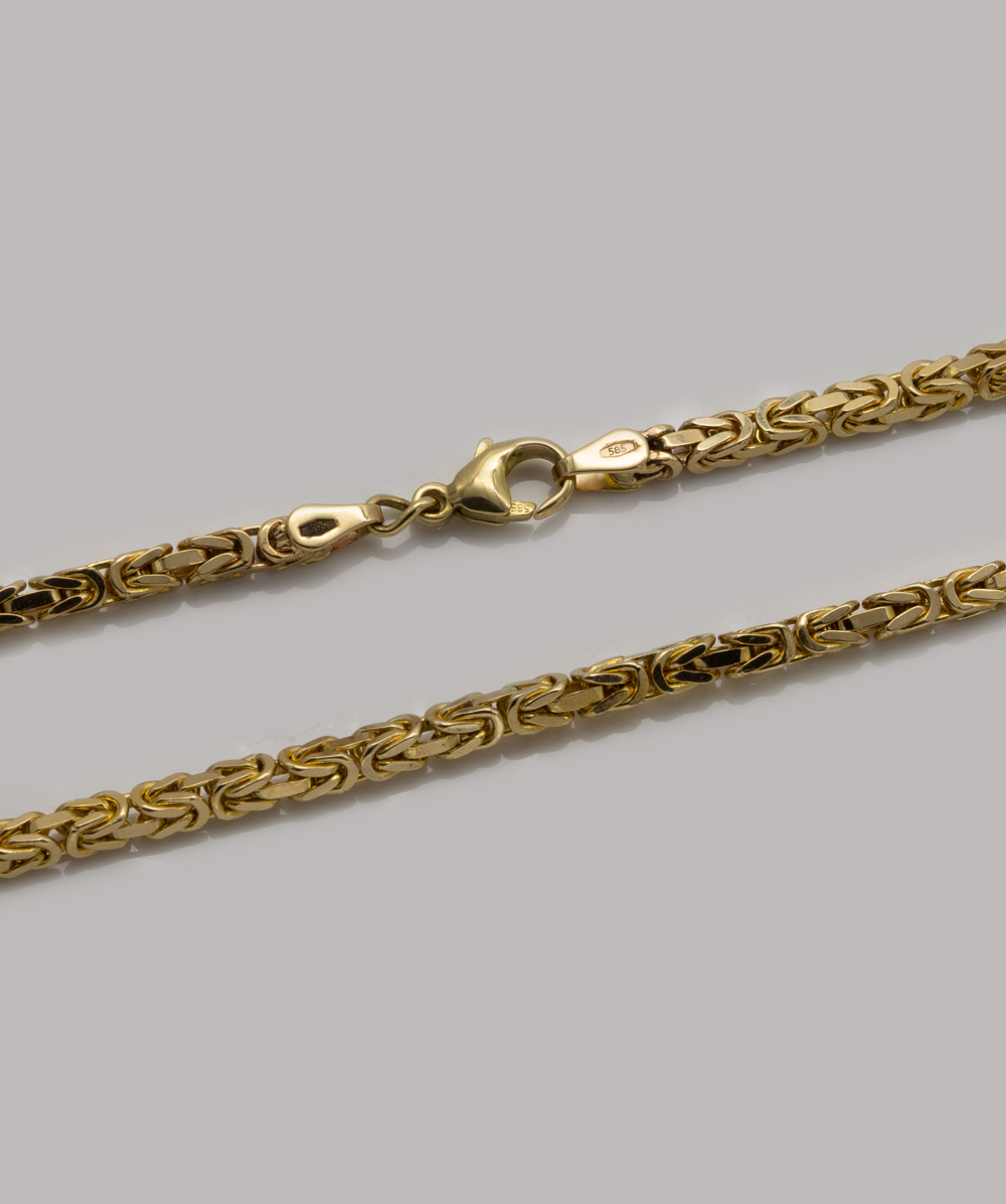 Königskette 585er Gelbgold