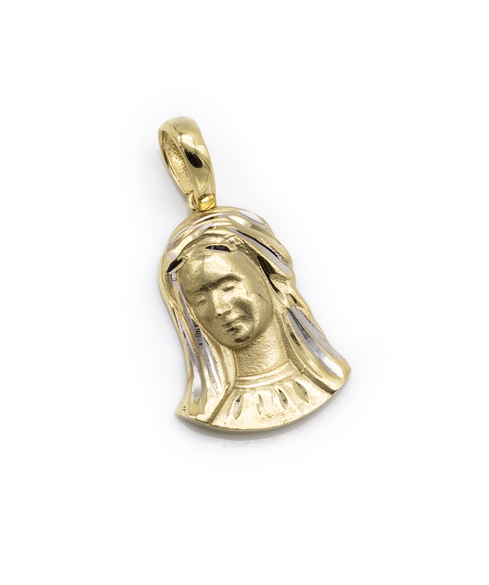 Anhänger Maria 585er Gold bicolor
