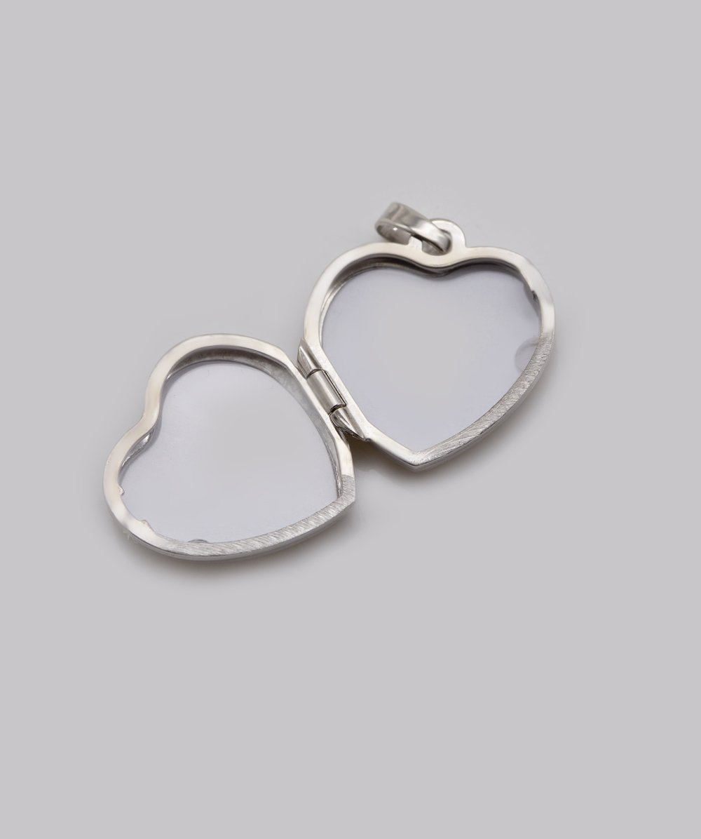 Medaillon Herz 925er Silber - Alternative View