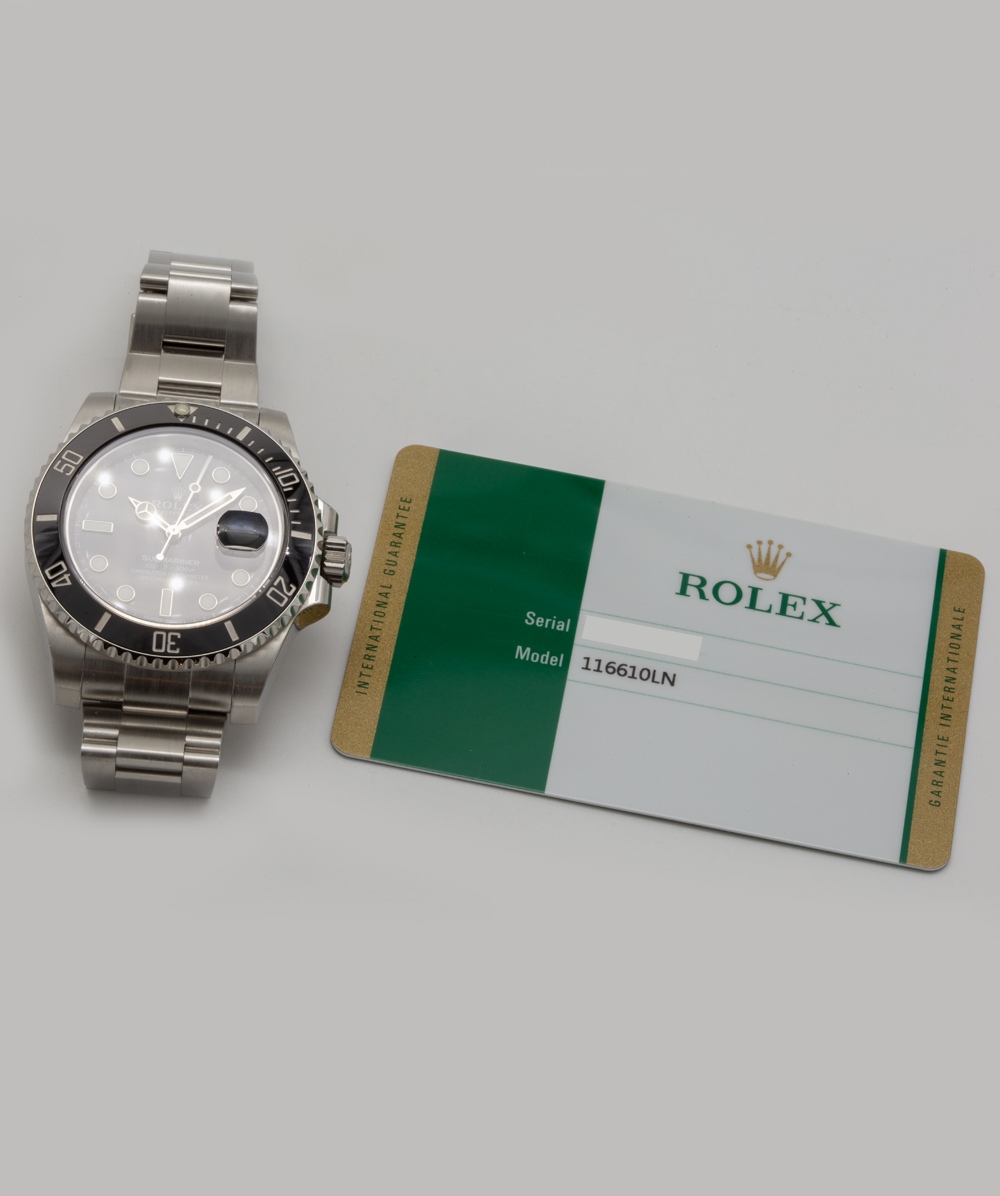 Submariner Date 40mm Ref: 116610LN