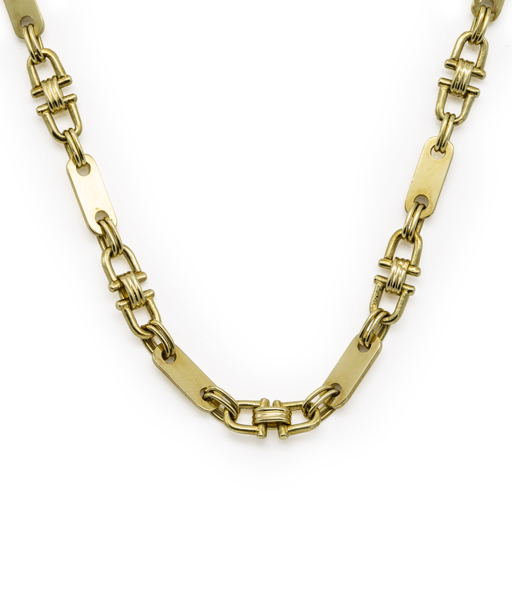 Halskette 585er Gelbgold
