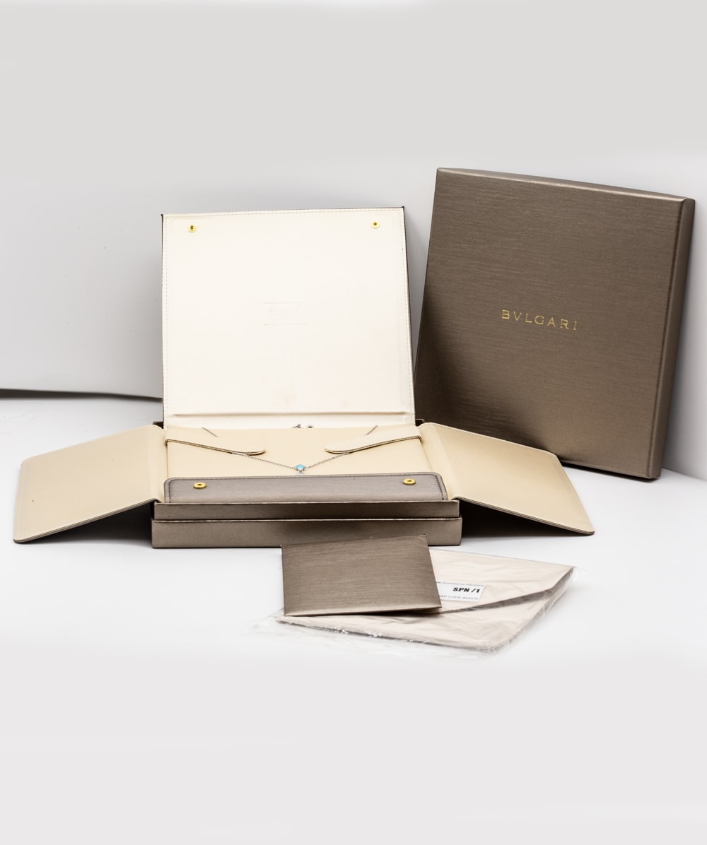 Brillanthalskette Bvlgari Divas Dream 750er Weißgold