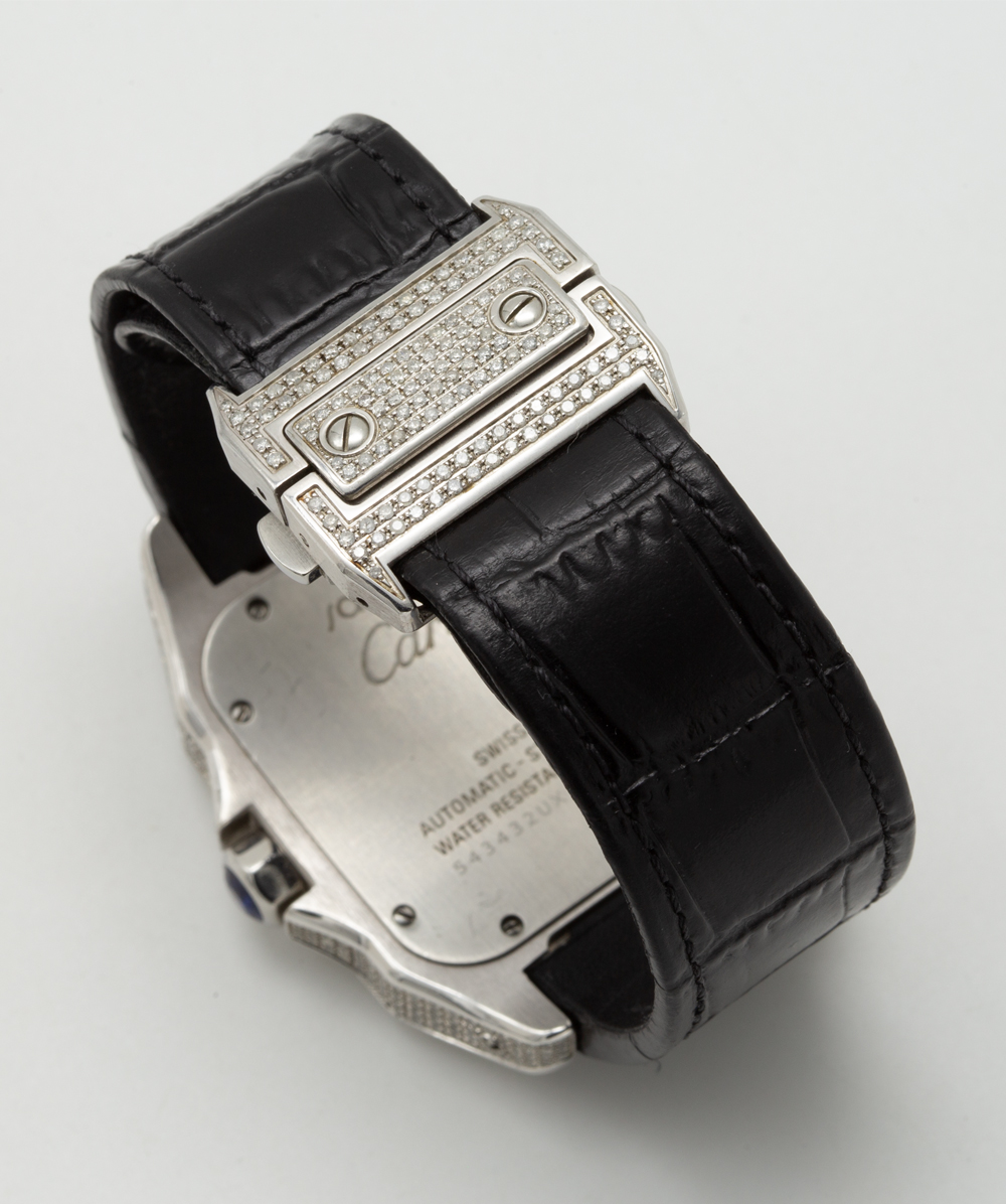 Cartier Santos XL100 Iced Out, Referenz 2656 - Alternative View