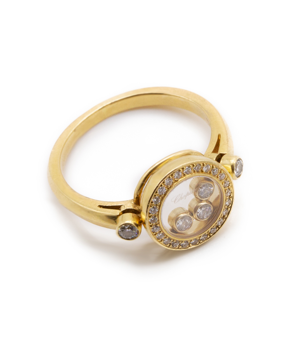 Brillantring Chopard 750er Gelbgold