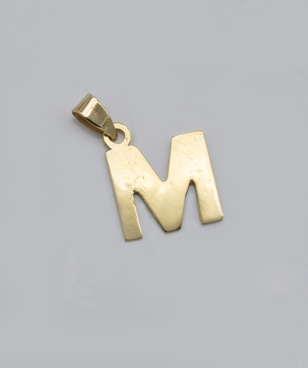 Anhänger M 585er Gelbgold