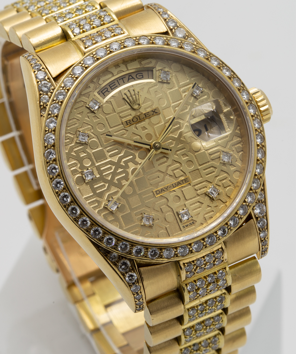 Rolex Day-Date 36mm Referenz: 18238 Iced Out