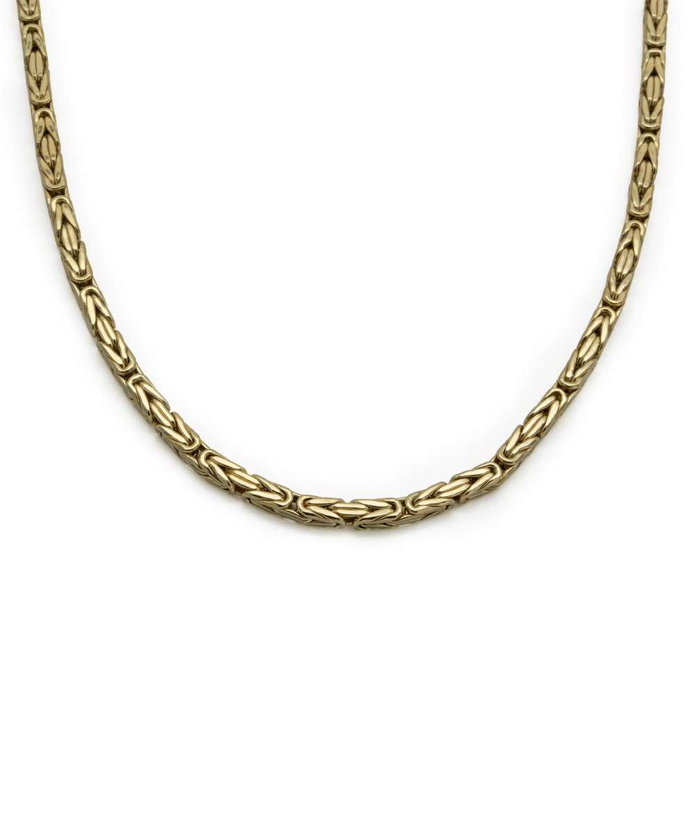 Königskette 585er Gelbgold