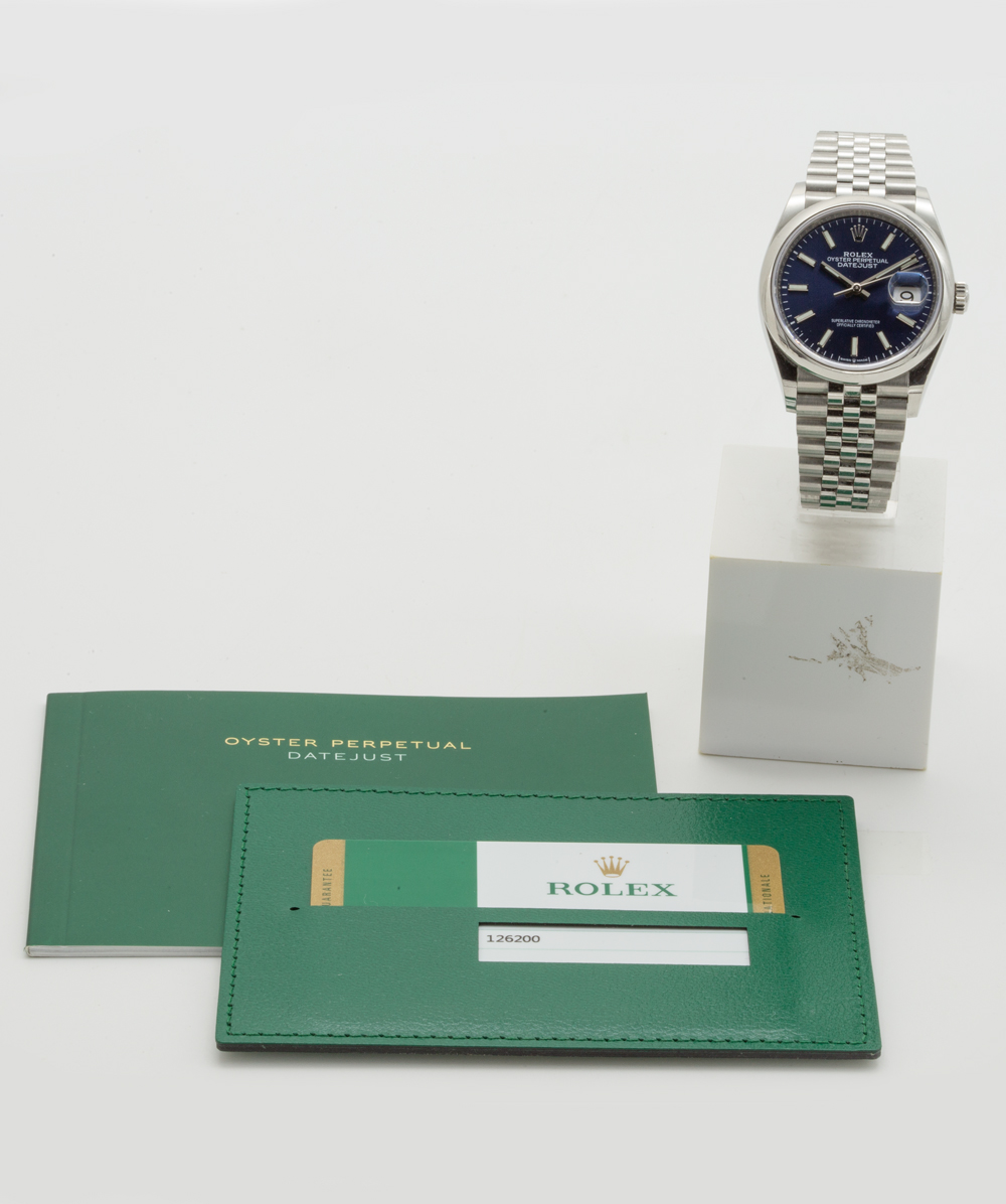 Rolex Datejust 36mm Ref: 126200