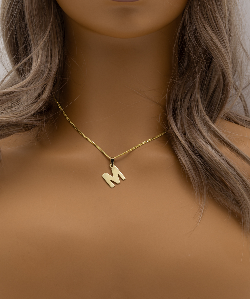 Anhänger M 585er Gelbgold