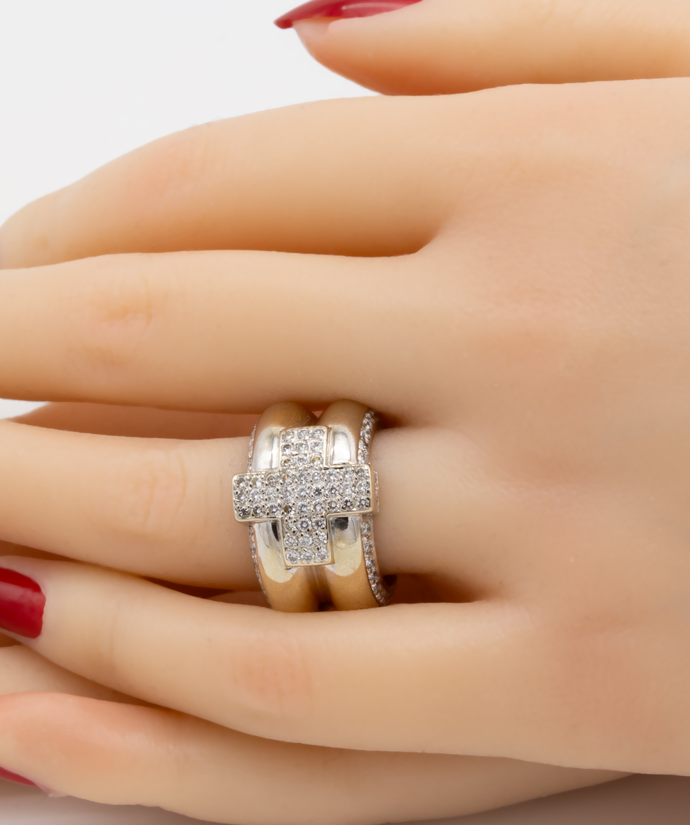 Ring mit Brillanten 750er Gold - Alternative View