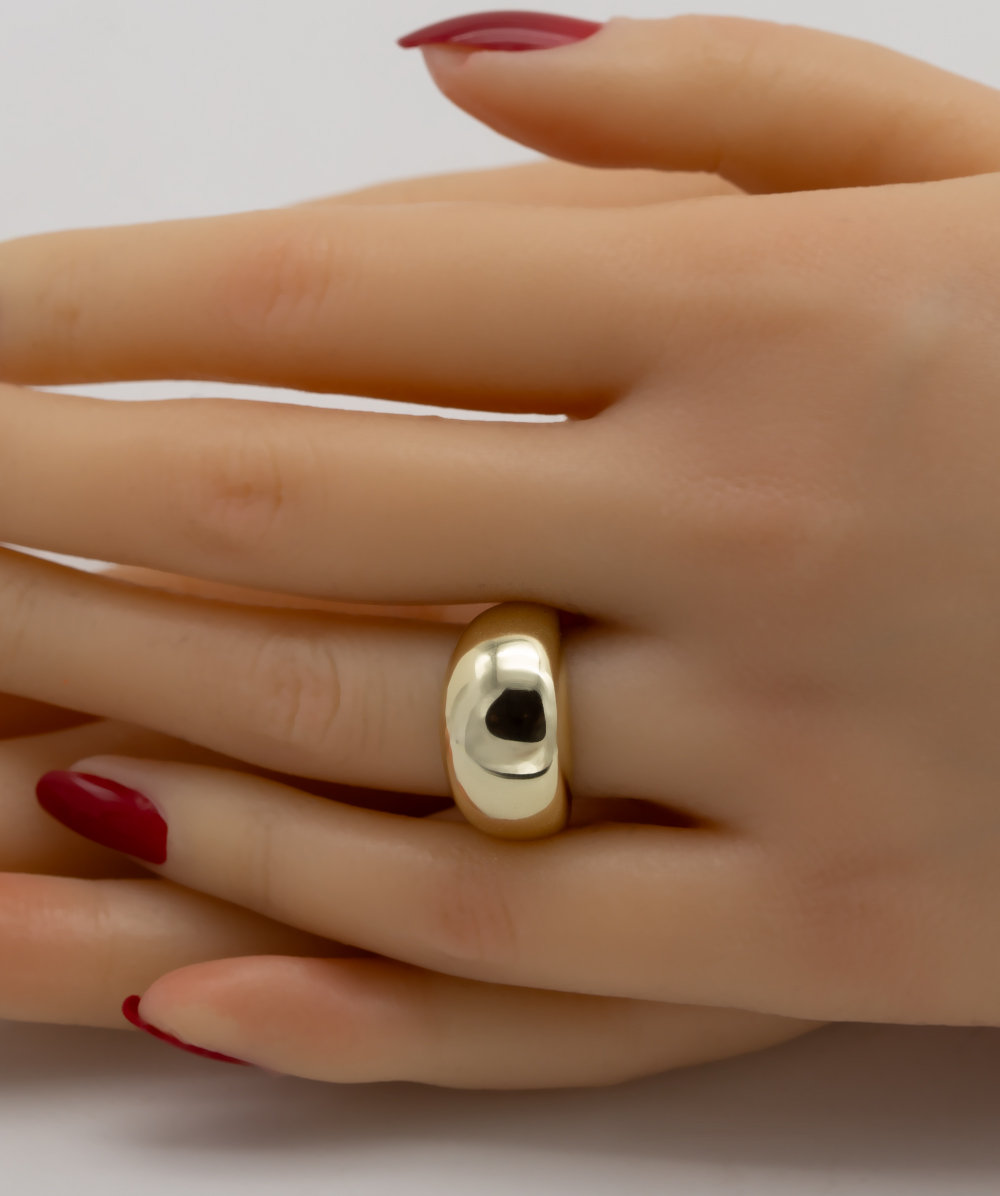Ring 925er Silber vergoldet