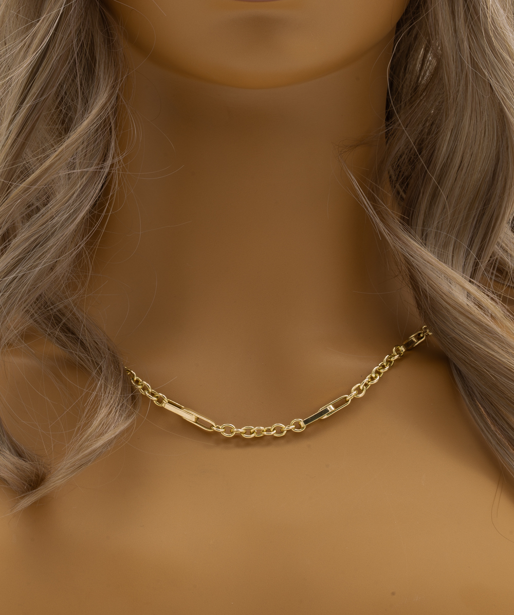Halskette 585er Gelbgold