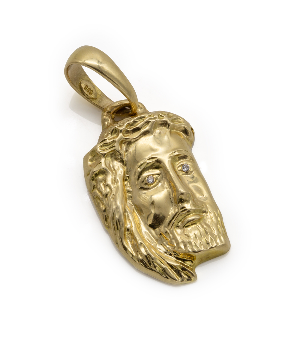 Anhänger Jesus 585er Gelbgold