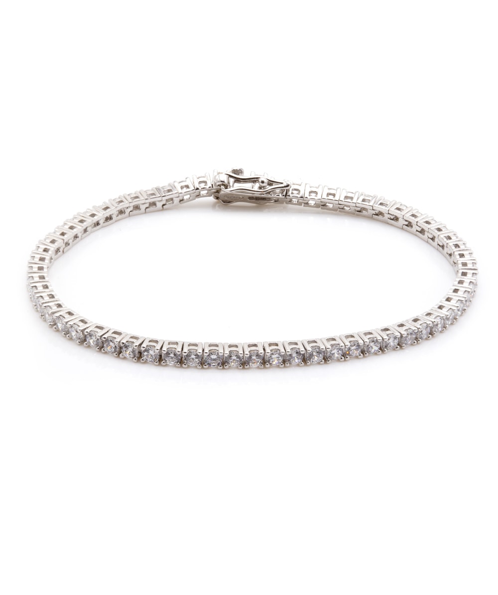 Armband mit Zirkonia 925er Silber 