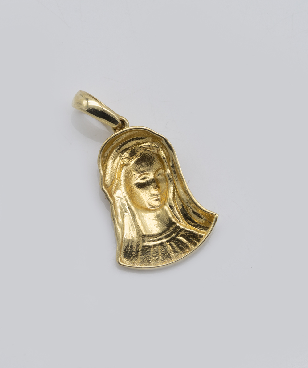 Anhänger Maria 585er Gold bicolor