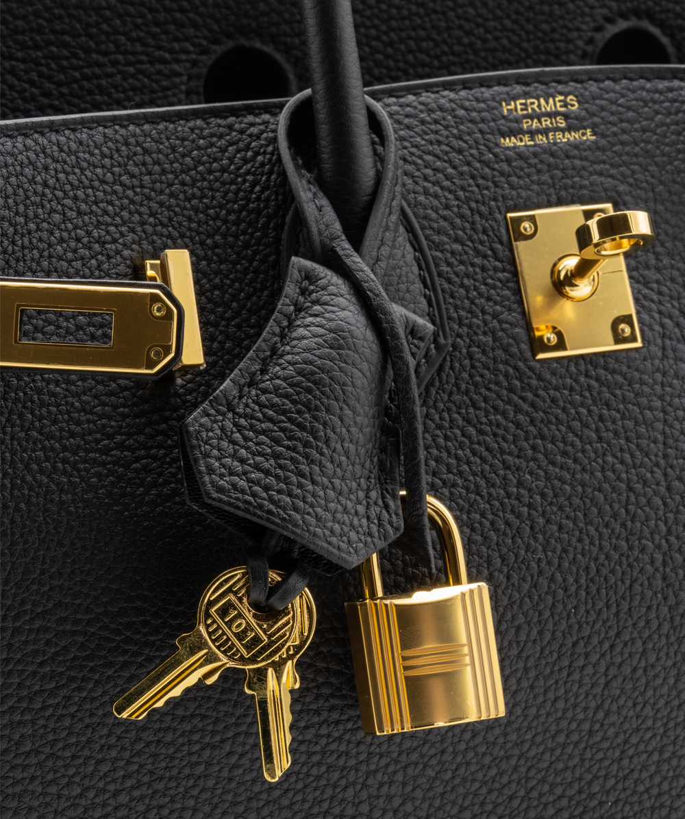 Hermès Handtasche Sac Birkin 25 Veau Togo