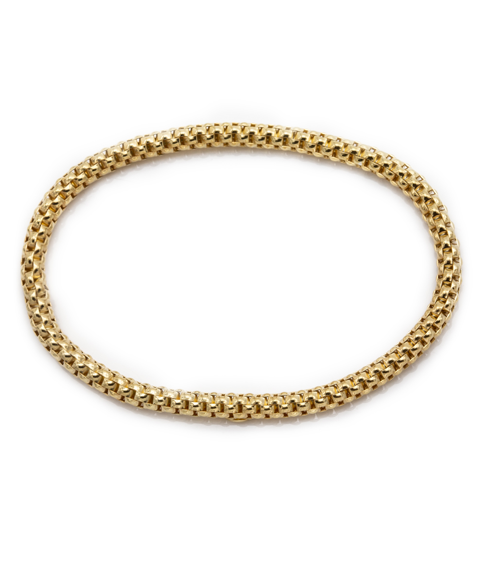 Armband Stretch 925er Silber vergoldet