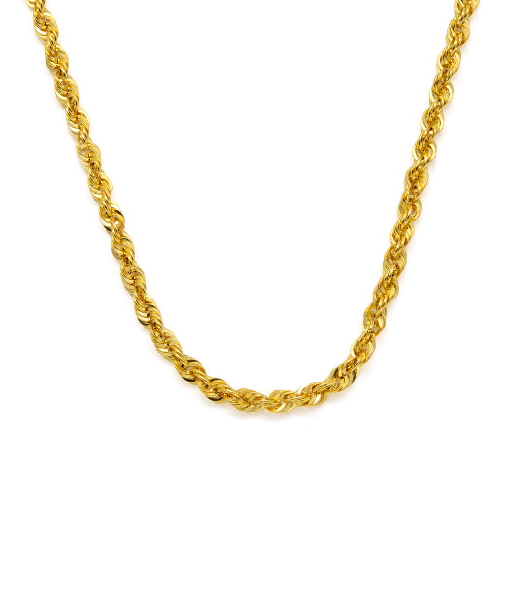 Kordelkette 585er Gelbgold