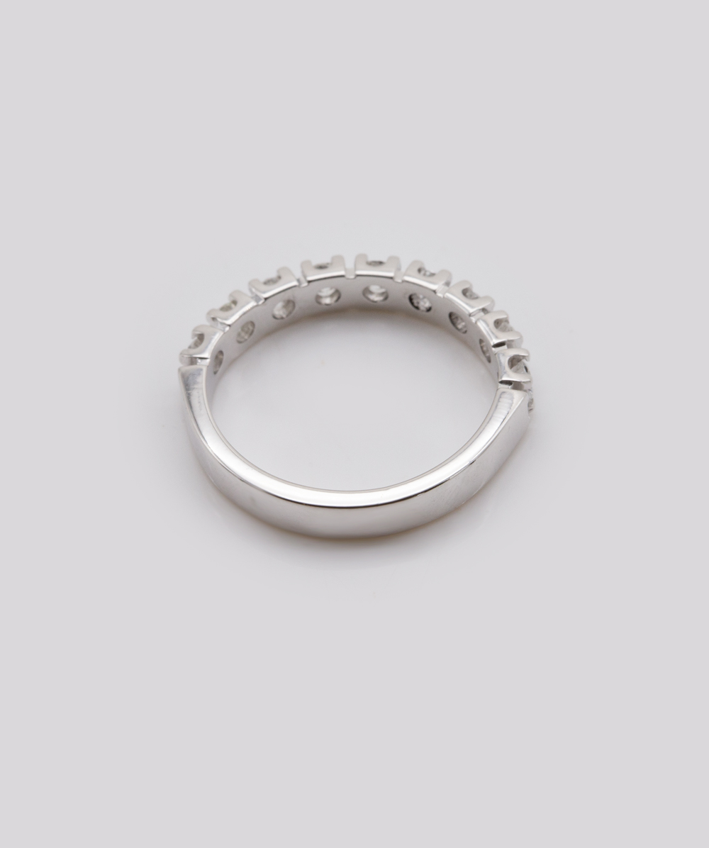 Ring mit Brillanten 585er Weißgold