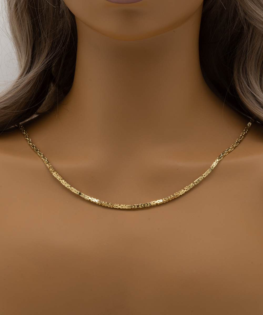 Königskette 585er Gelbgold 