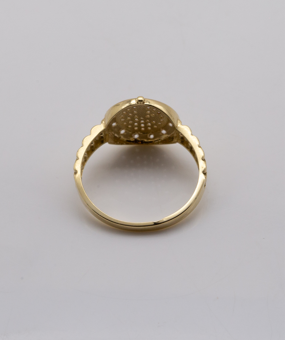 Ring mit Zirkonia 585er Gold