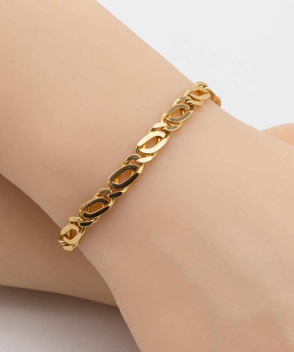 Armband 585er Gelbgold 