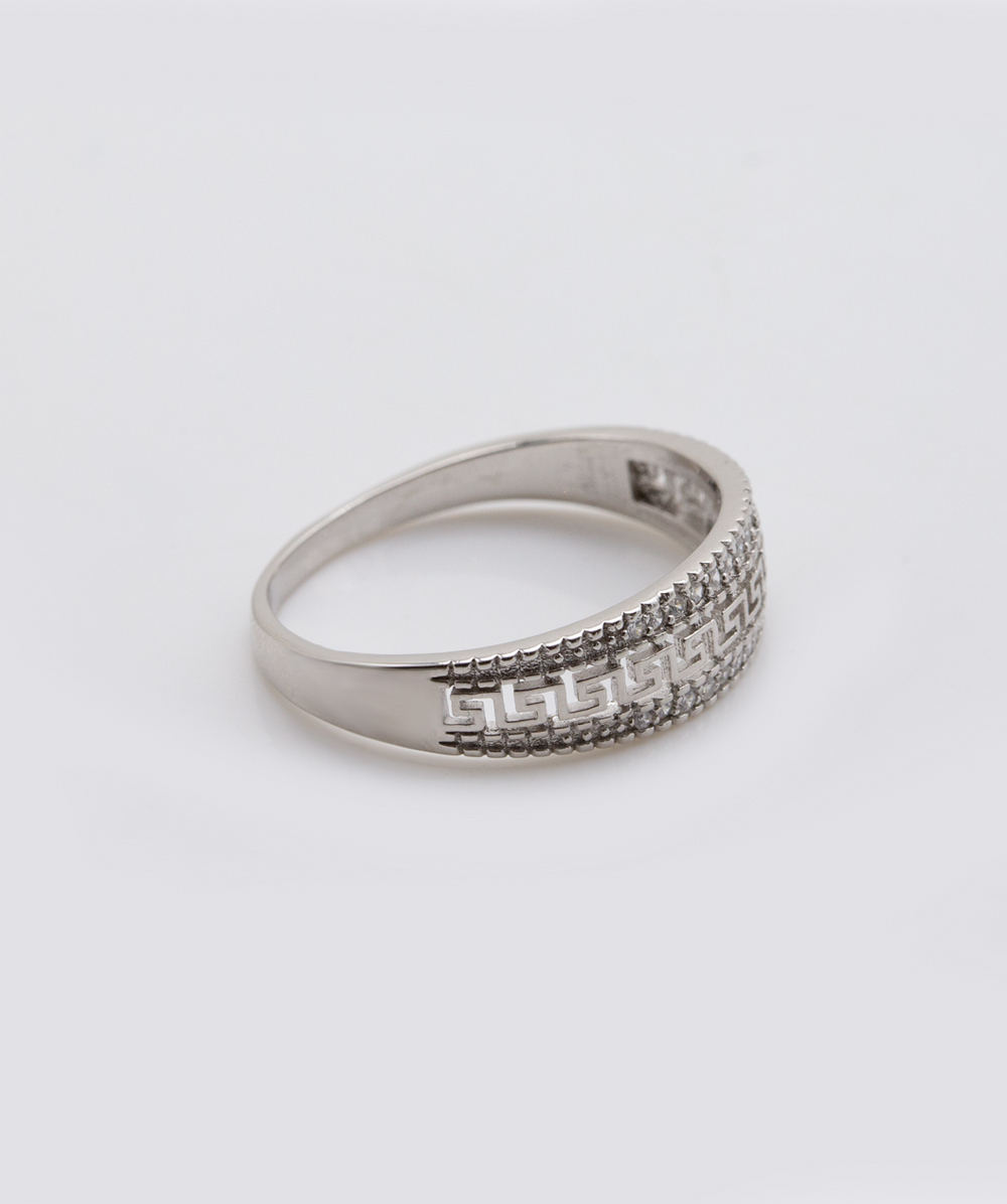 Ring mit Zirkonia 925er Silber