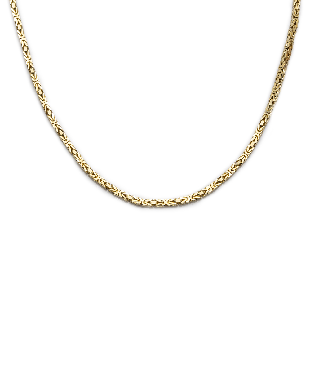 Königskette 585er Gelbgold 