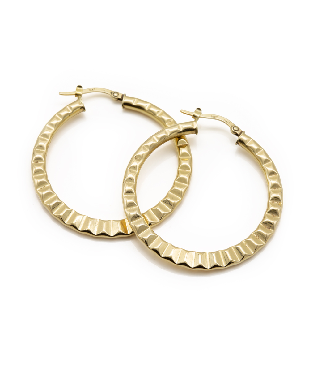 Creolen 585er Gelbgold 