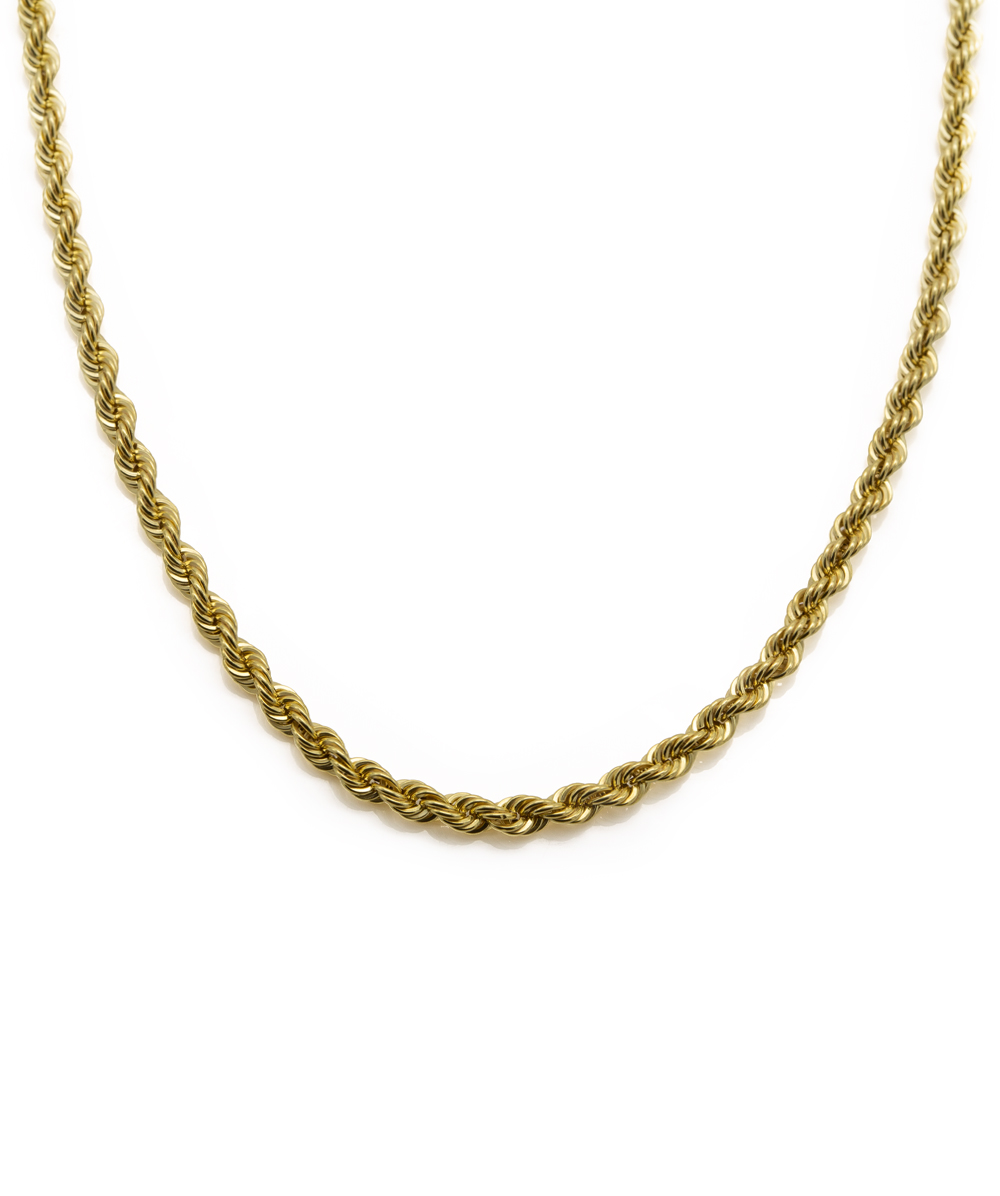 Kordelkette 333er Gelbgold