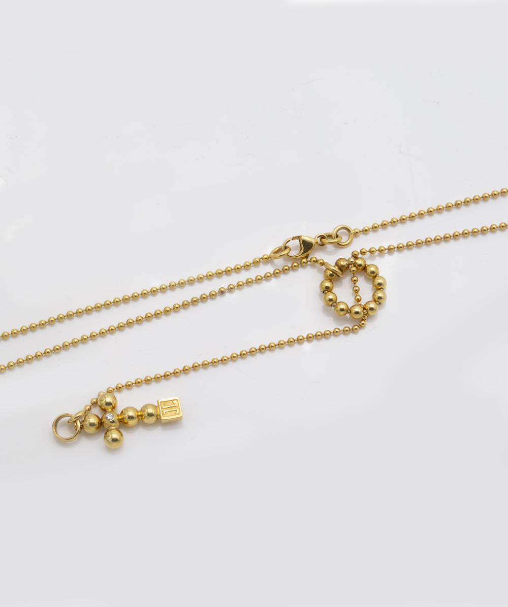 Collier Jette Joop 750er Gelbgold