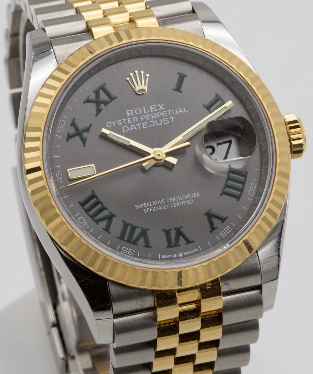 Rolex Datejust 36mm Wimbledon Ref: 126233