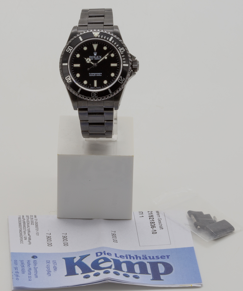 Rolex Submariner No Date 40mm Ref: 14060M
