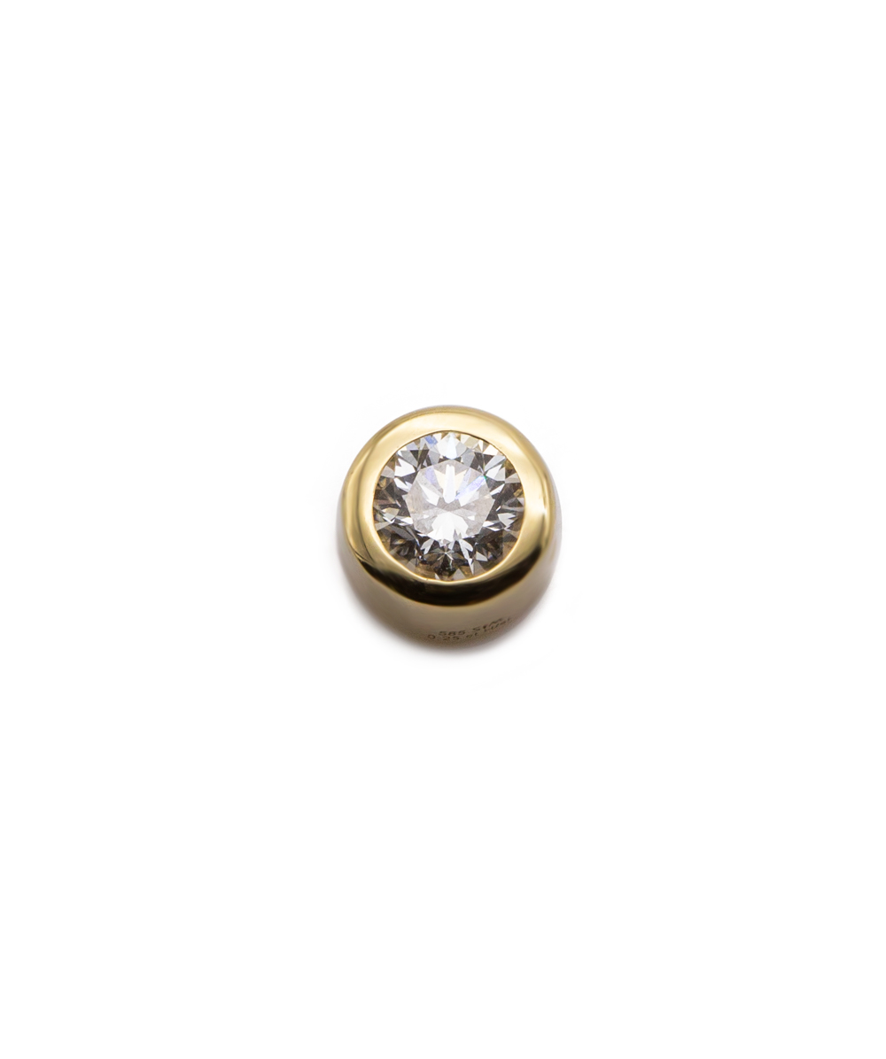 Anhänger Brillantsolitär 585er Gelbgold