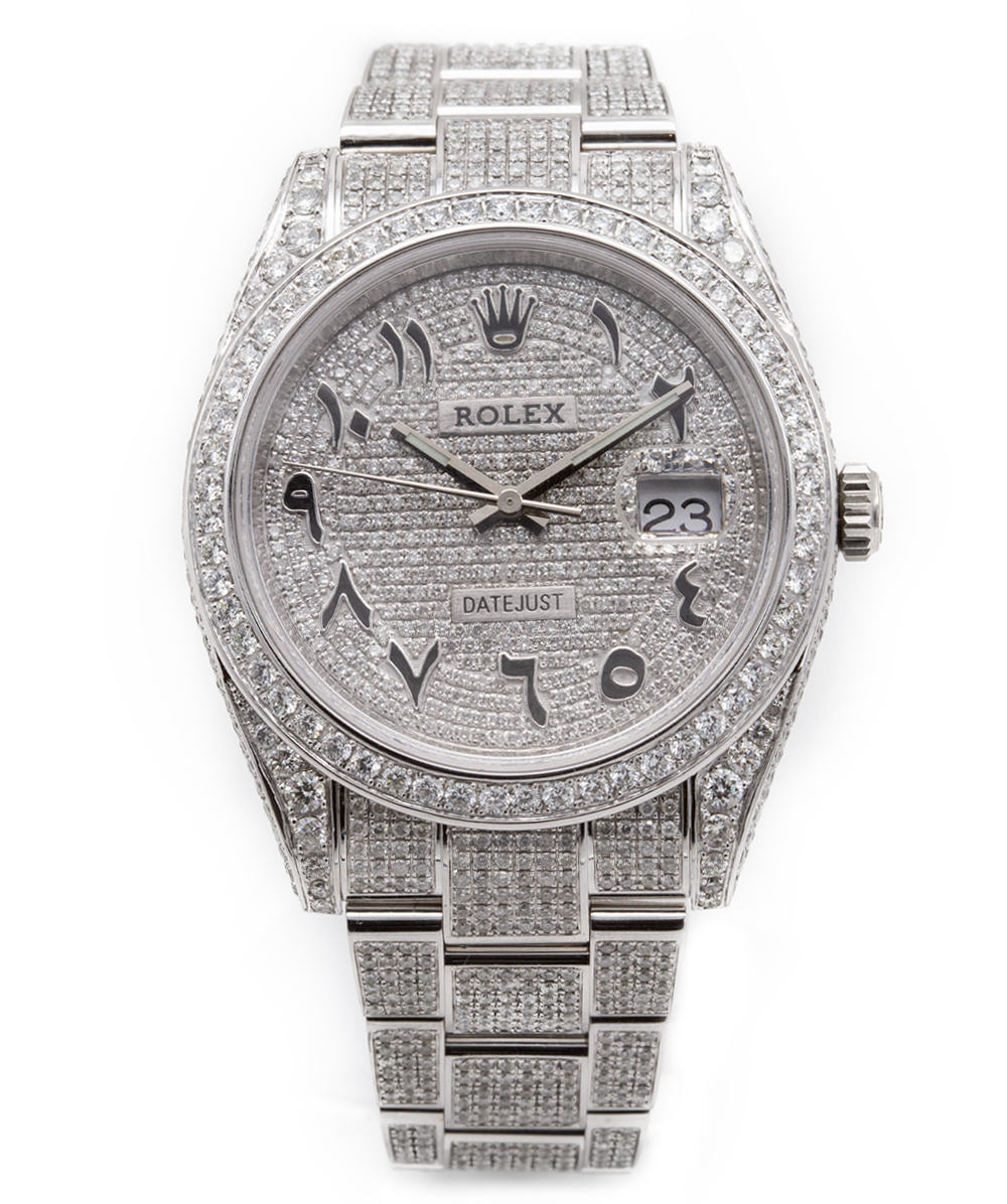 Rolex Datejust Iced Out Ref: 126300