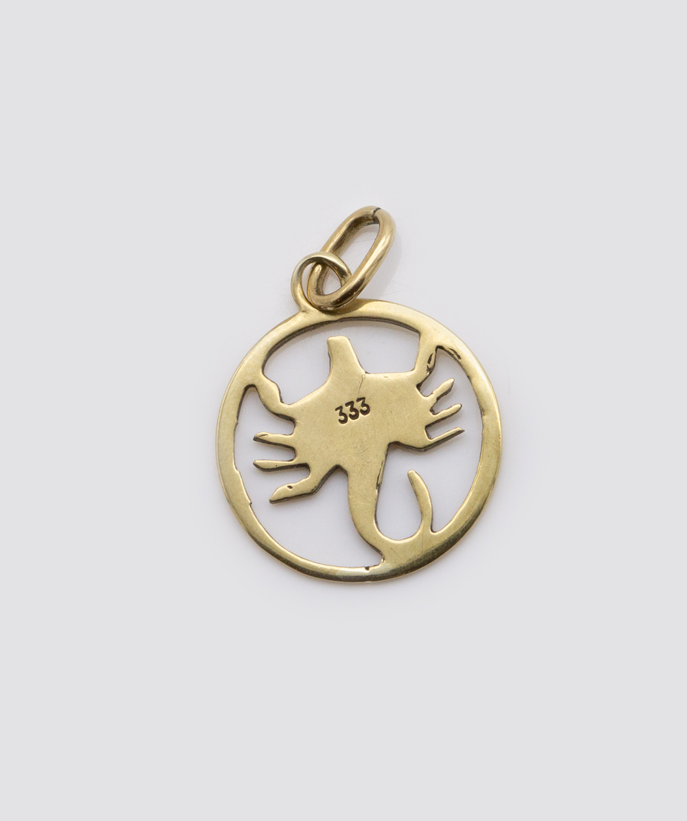 Anhänger Skorpion 333er Gelbgold